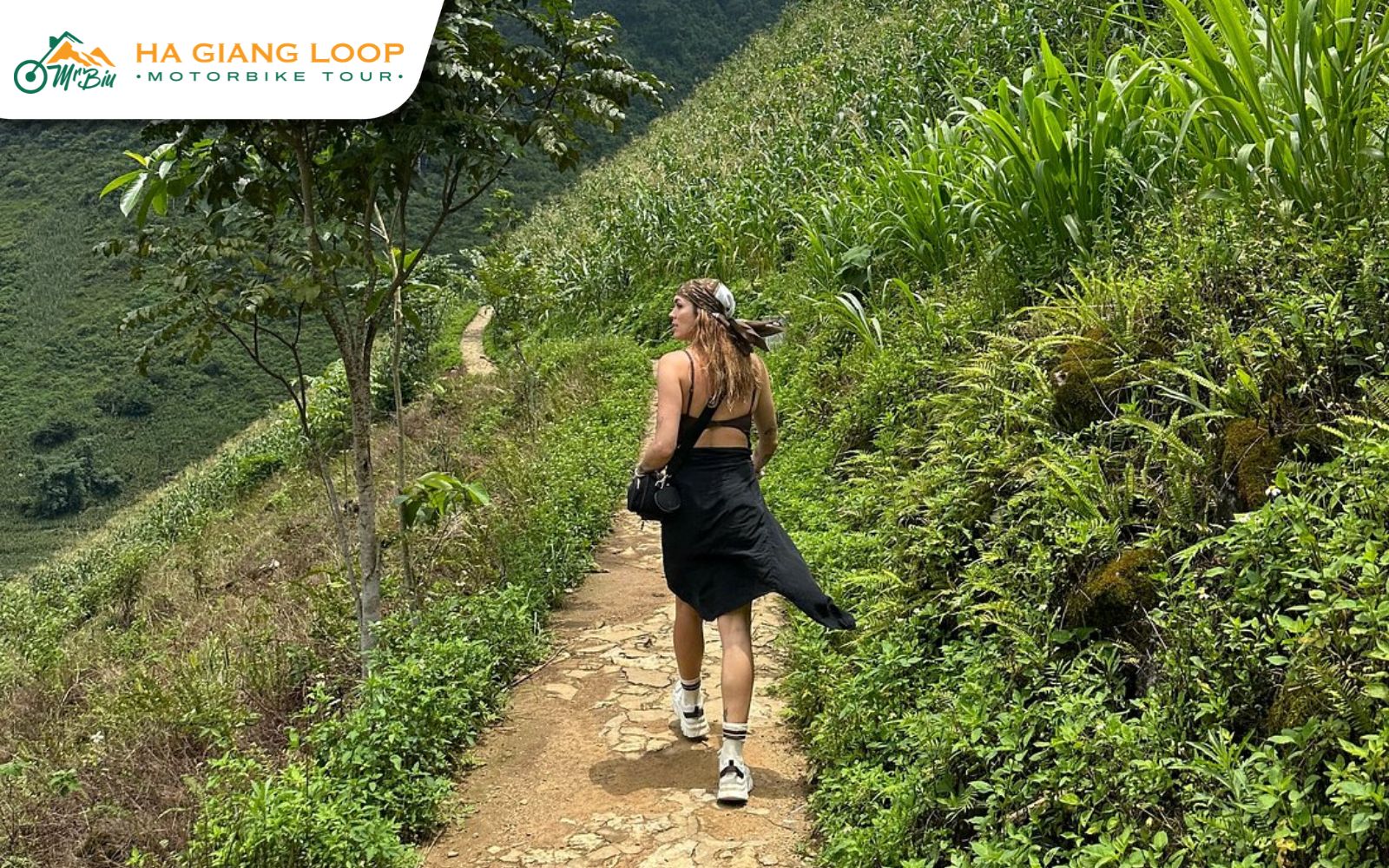 Trekking to hidden village trails along Ha Giang motor tour 4 days