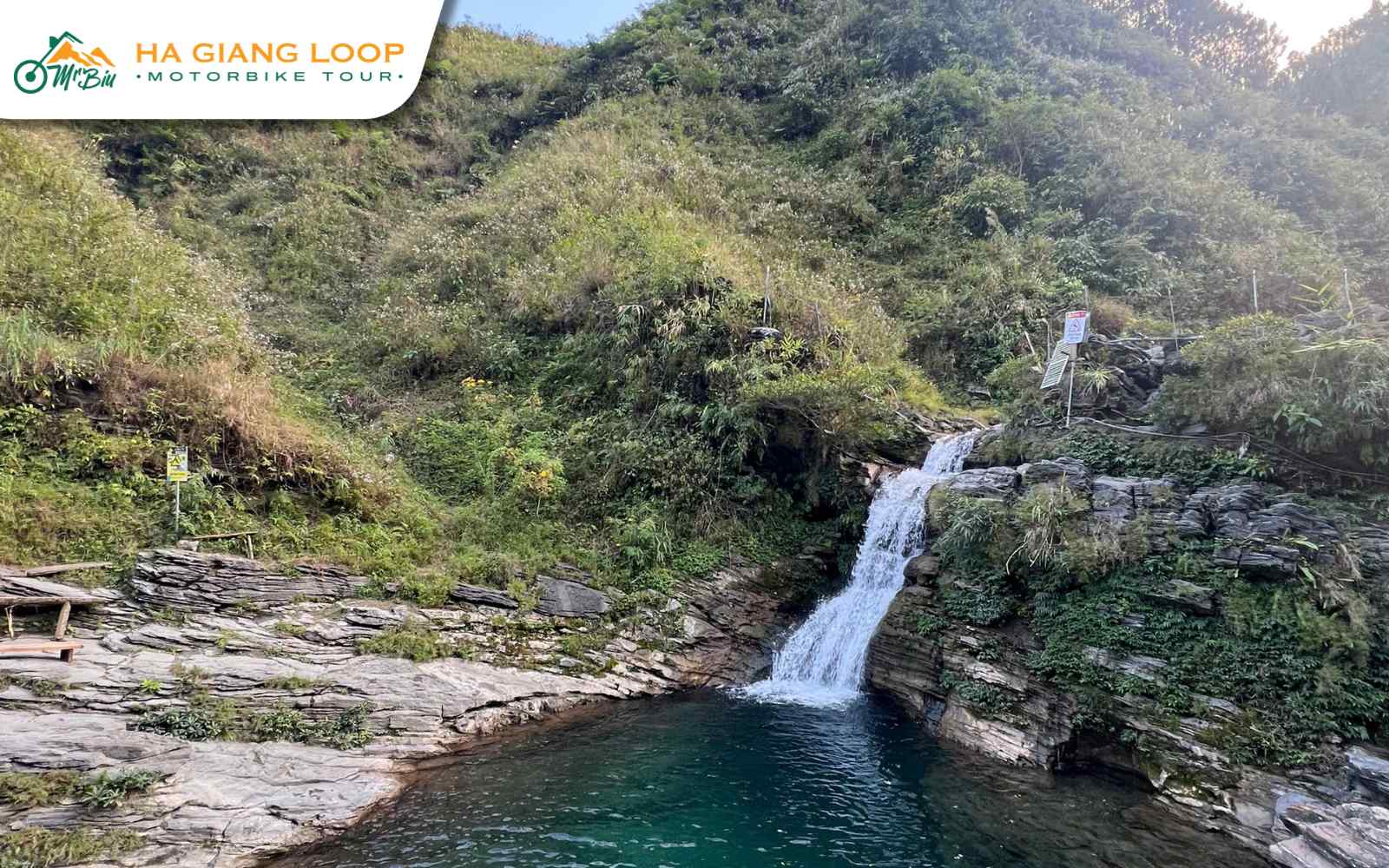 Camping in Ha Giang loop offers serene riverside spots near Du Gia Waterfall