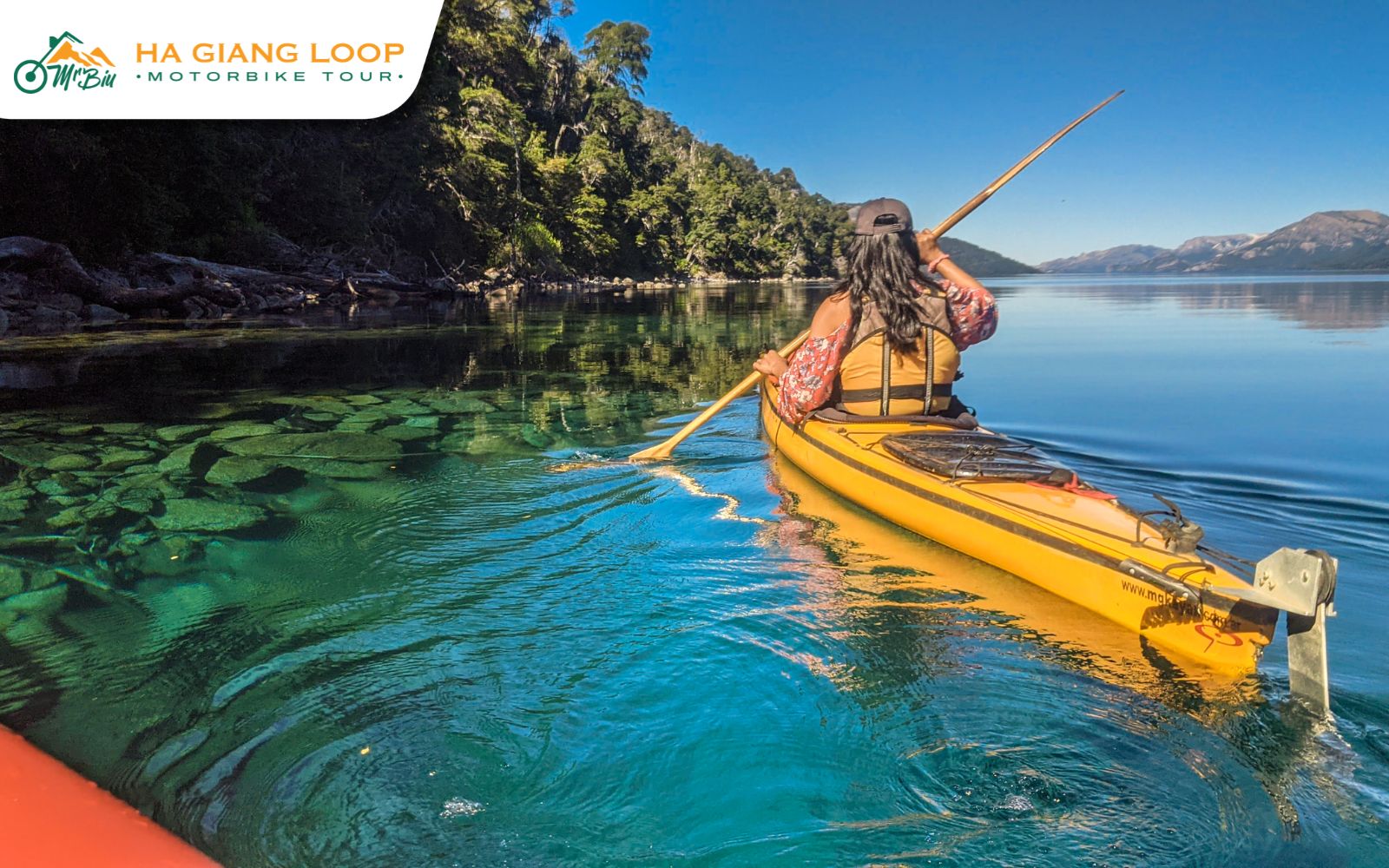 Experience the thrill of kayaking on Nho Que River, surrounded by stunning nature