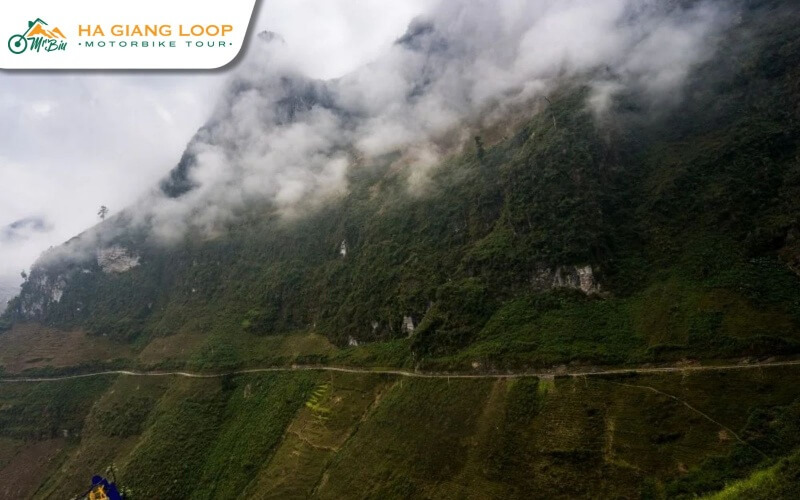 Ha Giang in rainy season comes to life with lush vibrant rice terraces and rolling hills