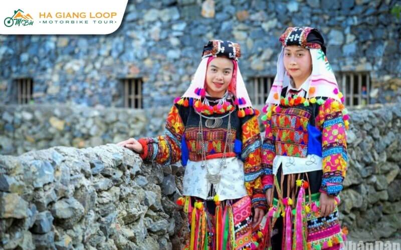 The Lo Lo people maintain their unique identity through their vibrant dress and dance