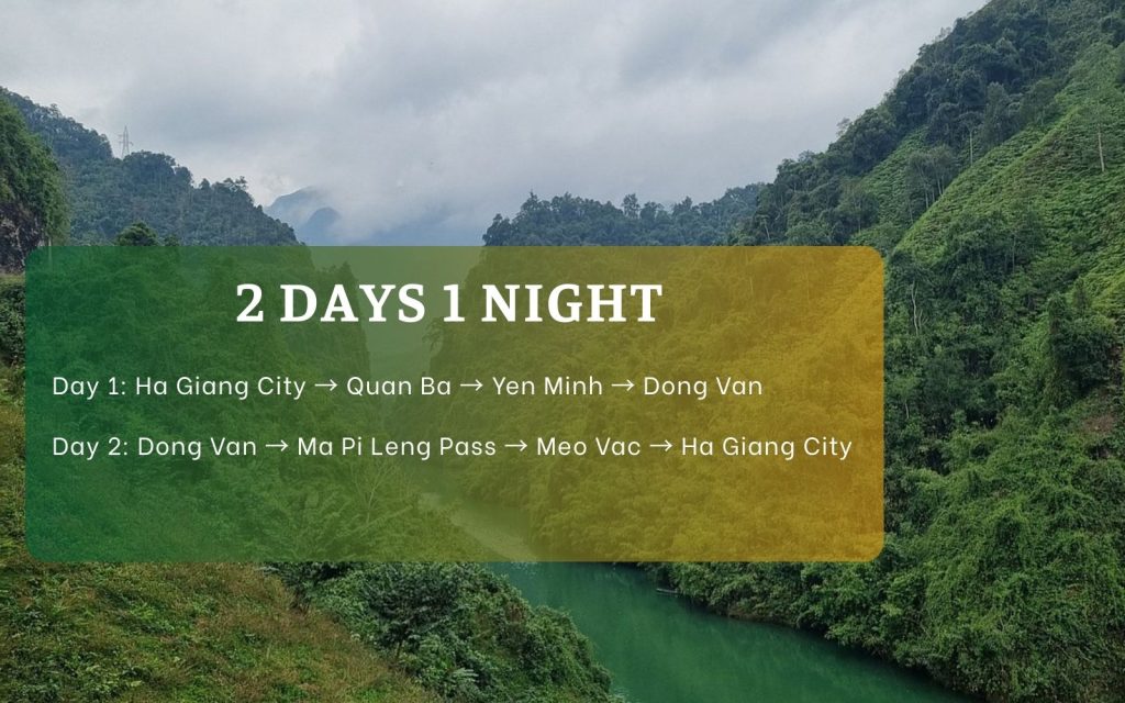 2 Days 1 Night for Ha Giang loop