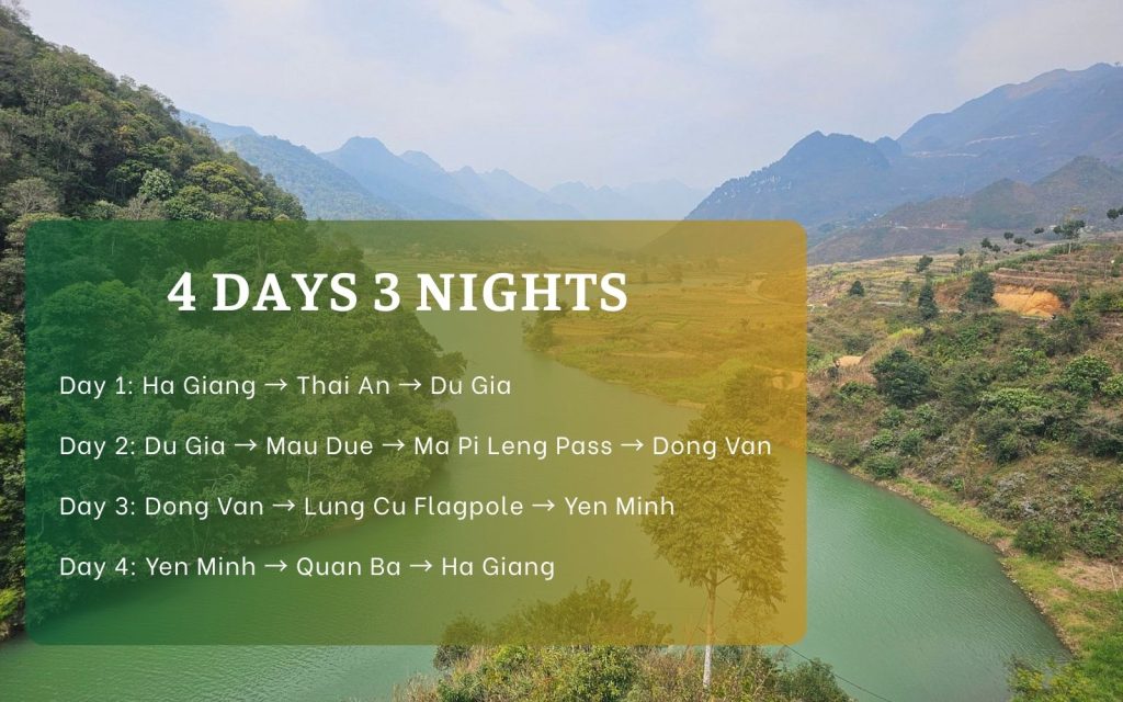4 Days 3 Nights in Ha Giang loop
