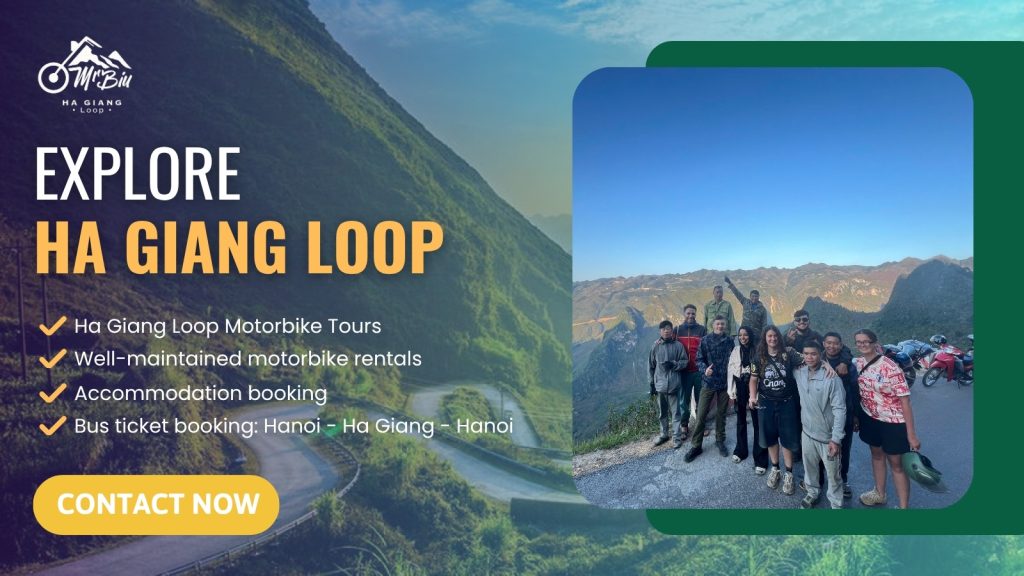Explore Meo Vac Market with Mr. Biu Ha Giang motorbike tour