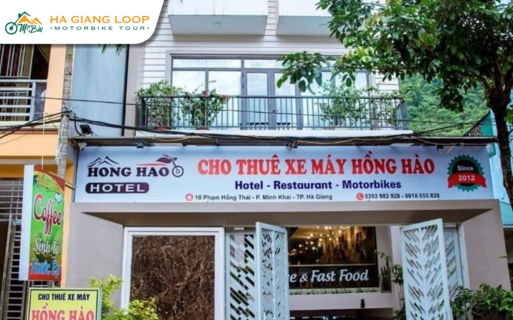 Hong Hao - motorbike rental address in Ha Giang