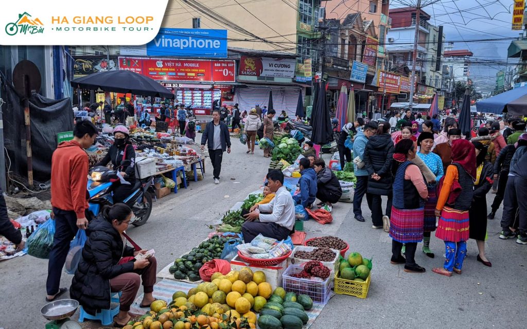 Experience vibrant ethnic culture and color at the bustling Meo Vac Sunday Market
