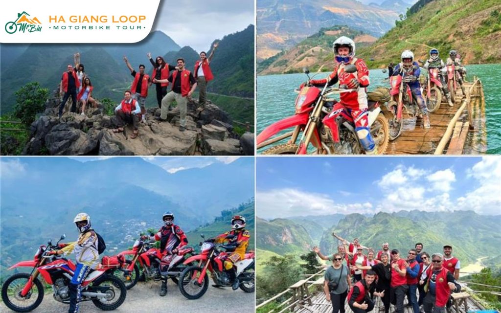 The weather in Ha Giang is unpredictable