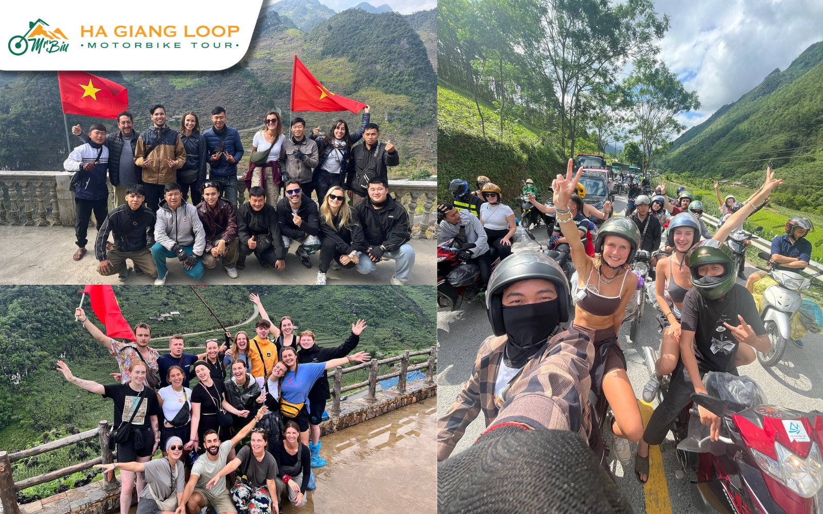 But pay attention to the weather to choose the right motorbike when going to Ha Giang