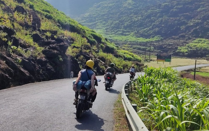 Ha Giang Loop with an automatic bike