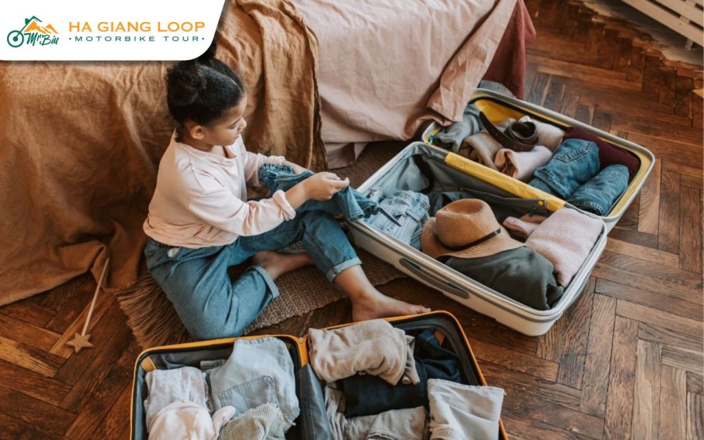 Pack smartly for comfort and safety on your family’s Ha Giang Loop with kids