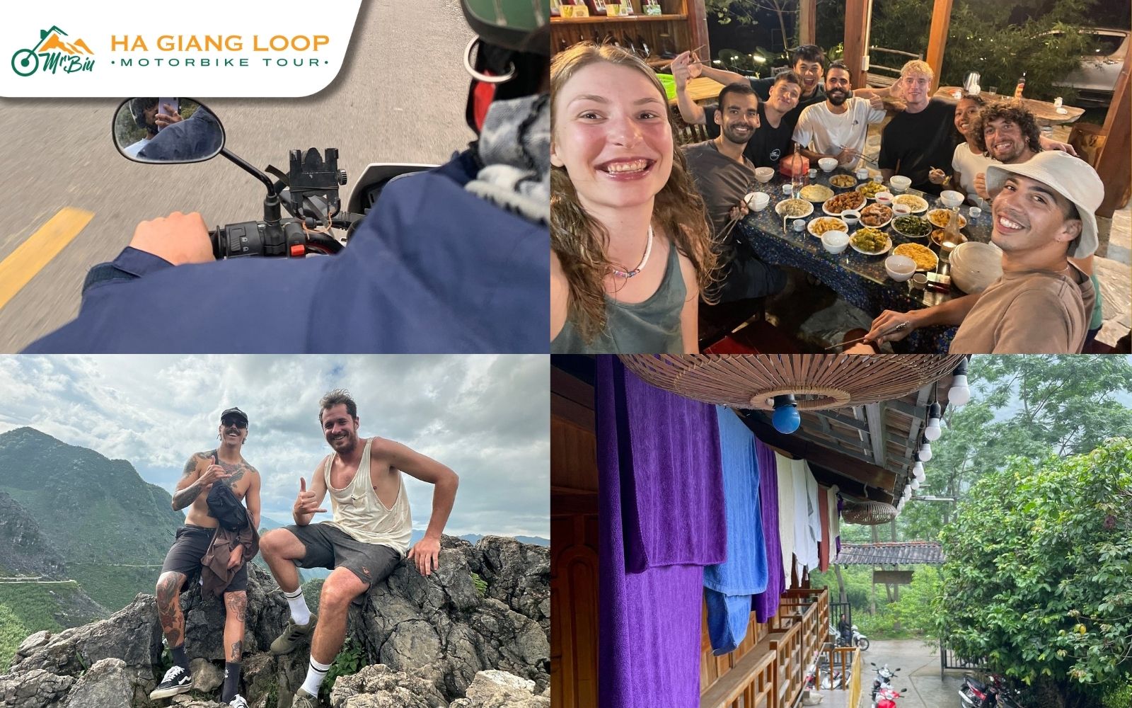 What’s included easy rider ha giang motor tour