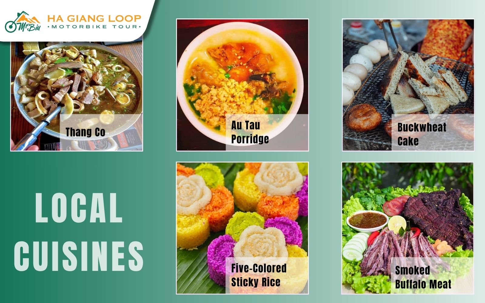 Must-try local cuisine