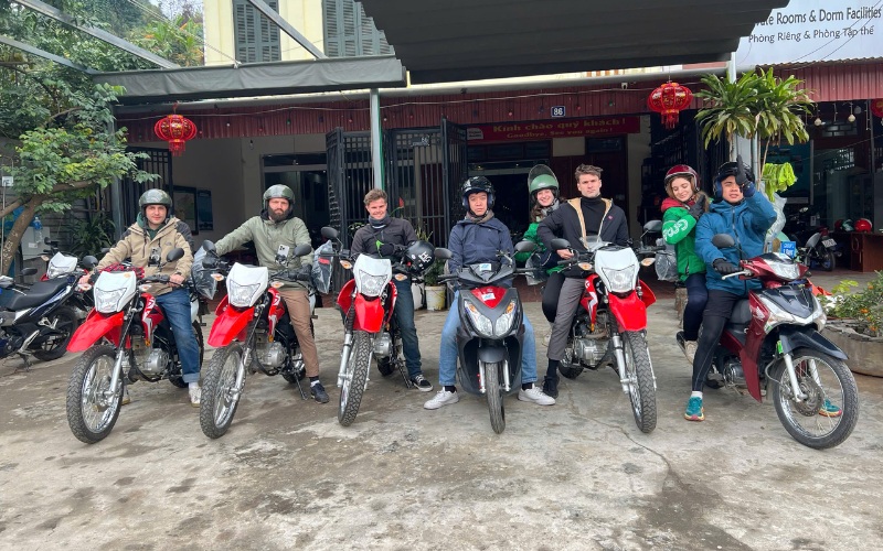 self-riding vs easy-rider Ha Giang Loop tours