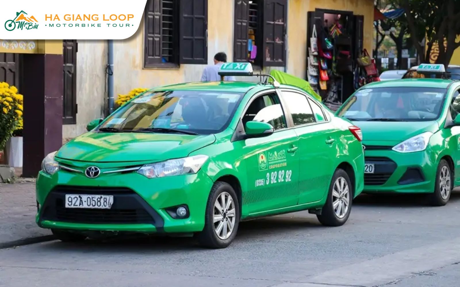 By private car or taxi