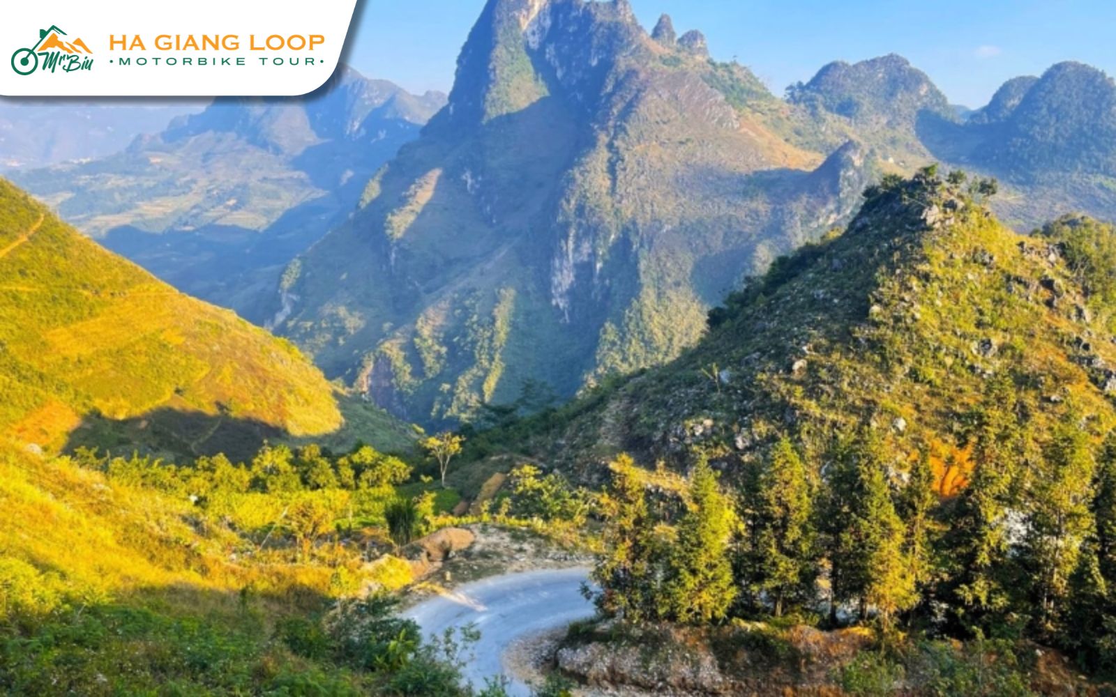 Crisp autumn air and clear mountain views