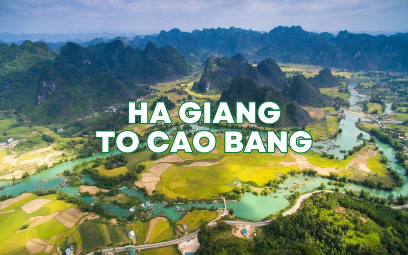 How to get from Ha Giang to Cao Bang