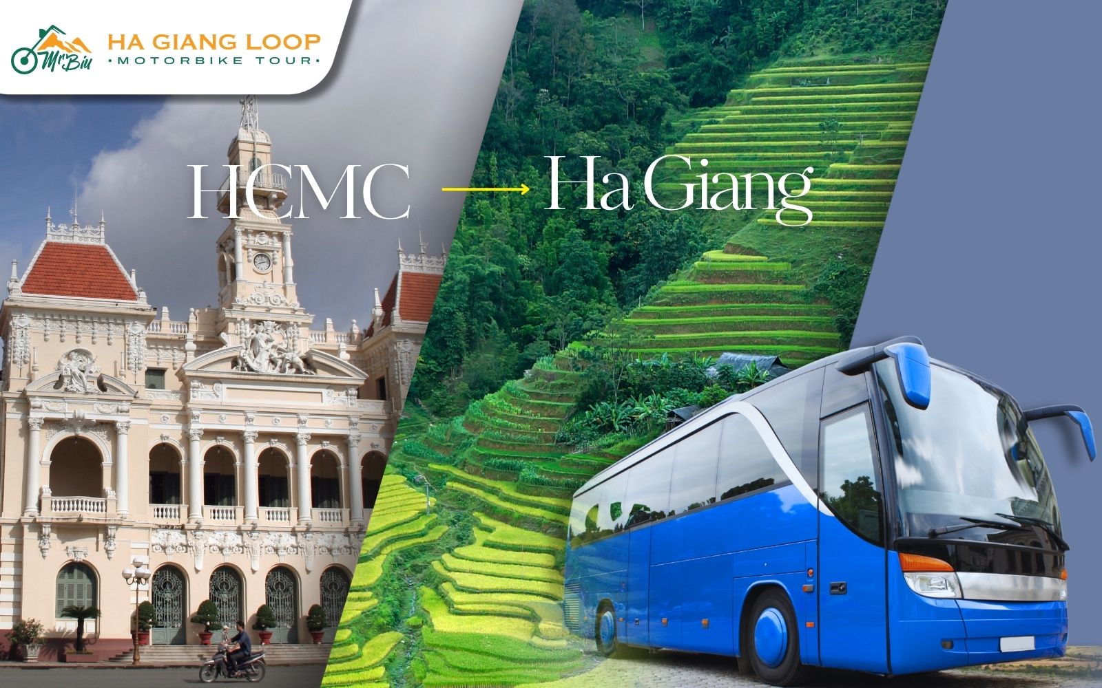 How to get from Ho Chi Minh to Ha Giang by bus