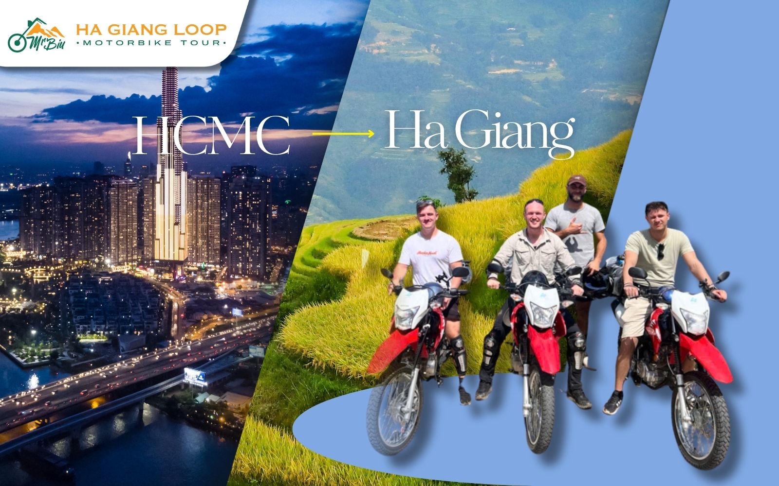 Motorbike or road trip option