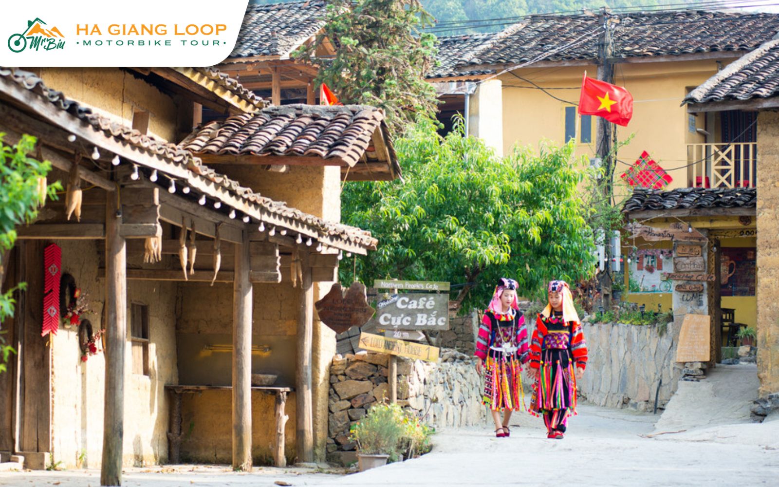 Wander through traditional Lo Lo houses