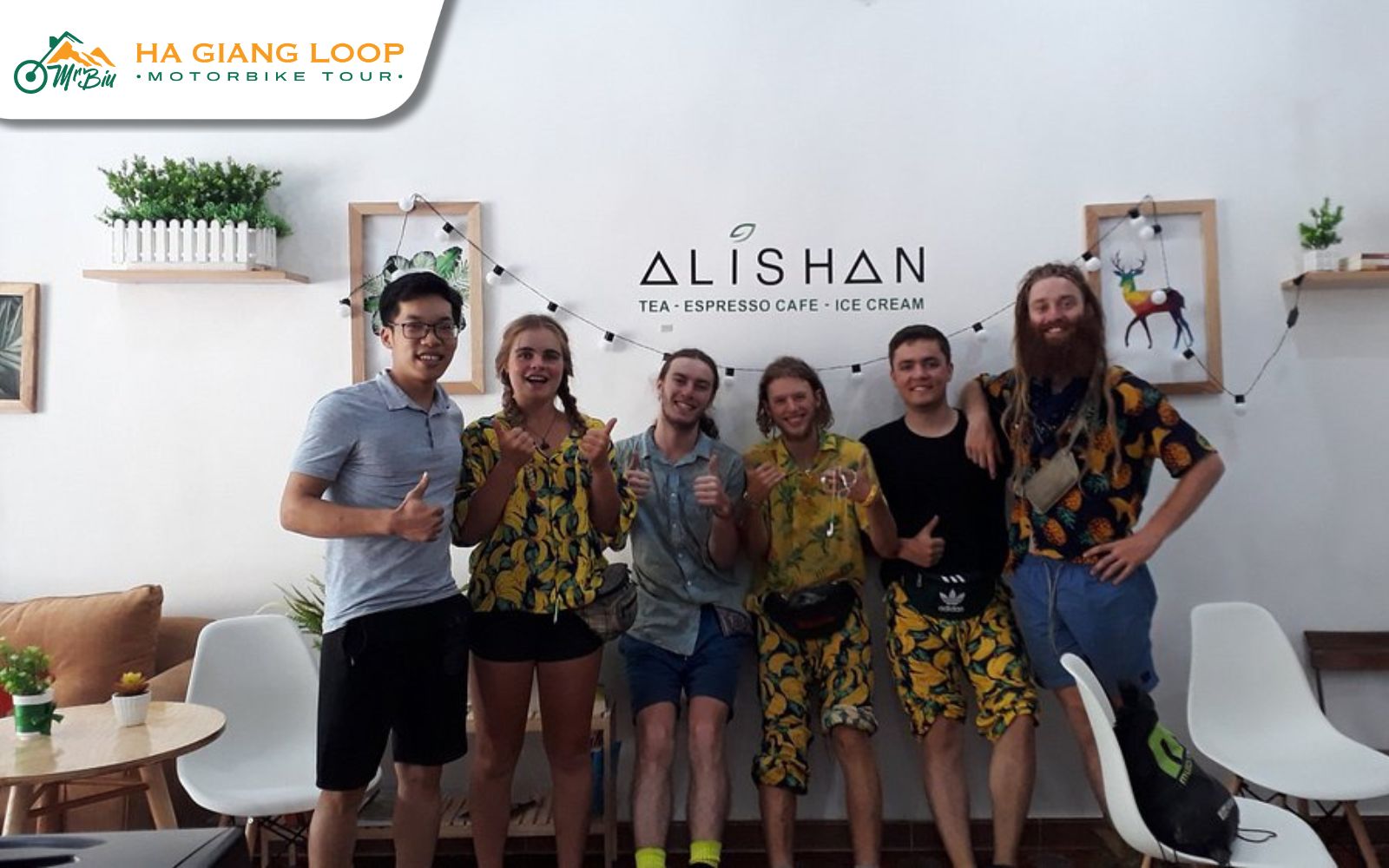 Work-friendly cafés Ha Giang for coffee and planning travel activities