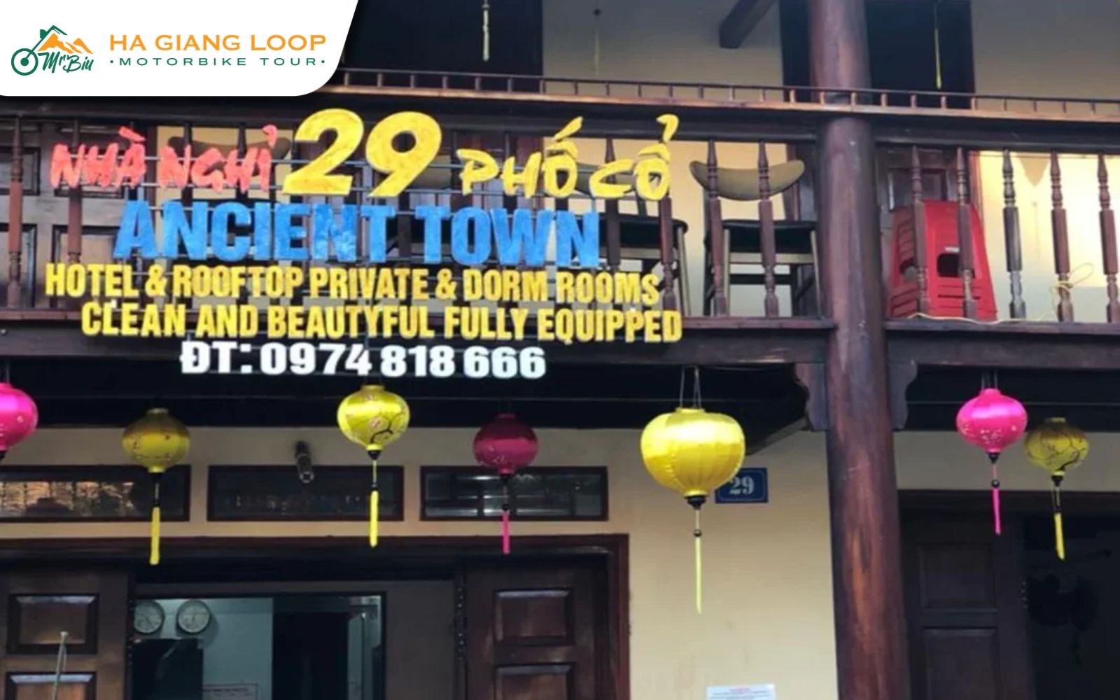 Traditional house inside Dong Van Old Quarter