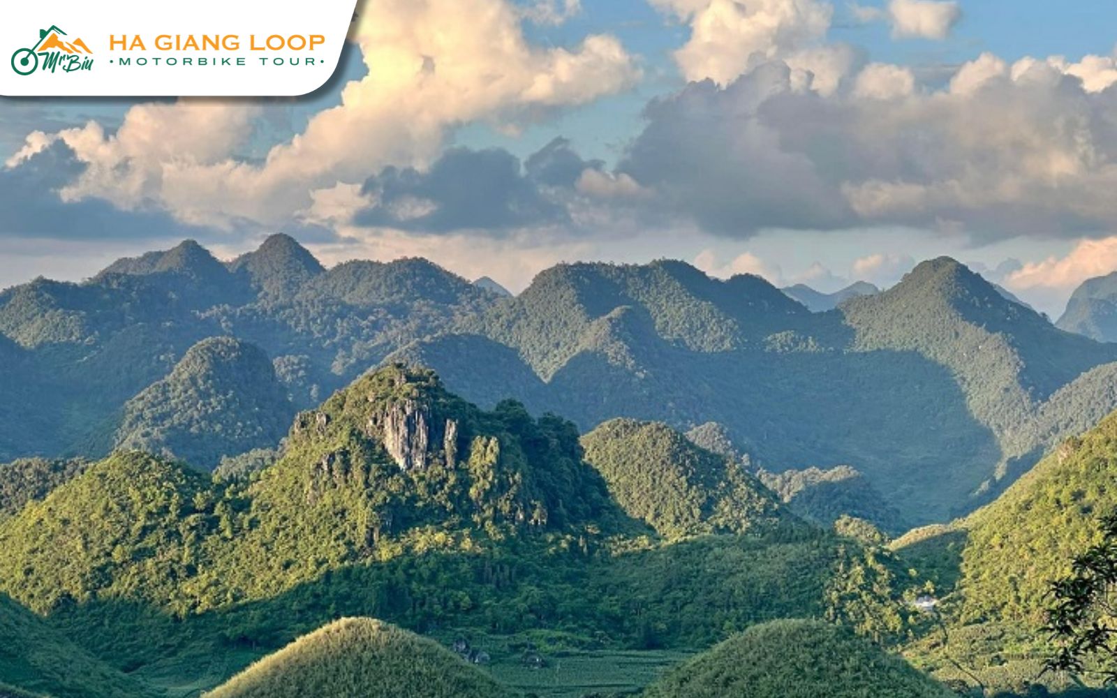 When weather and visibility are ideal for enjoying Twin Mountains Ha Giang at their best