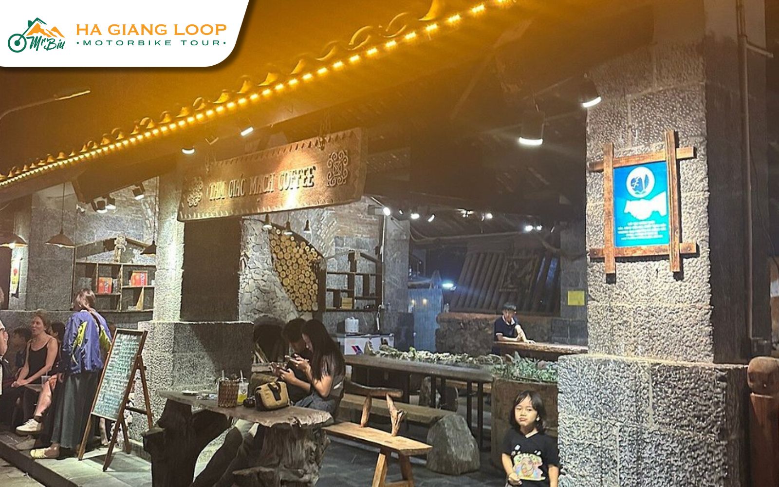 Sip your brew amidst blooming petals at one of the best coffee shops in Ha Giang