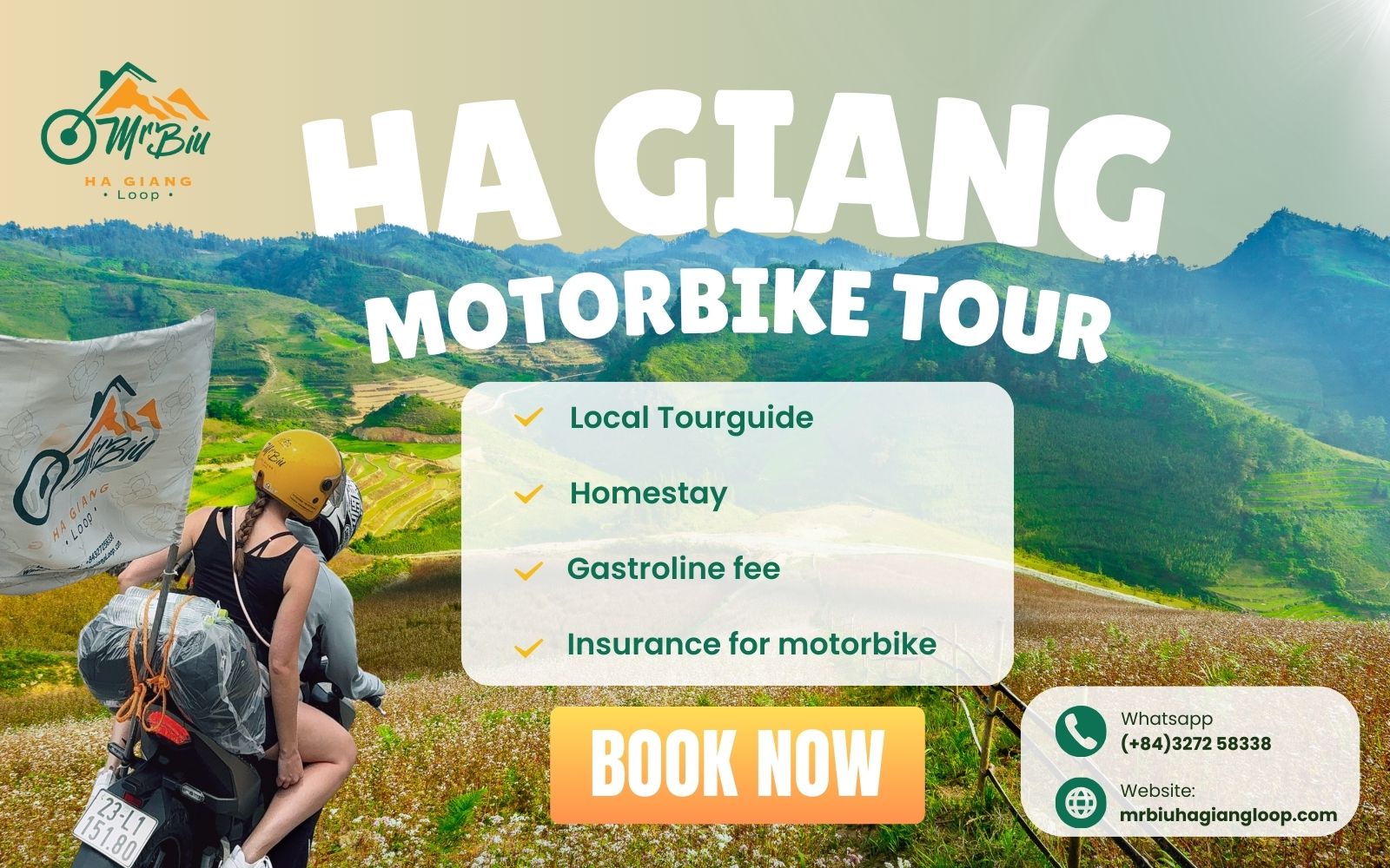 Join Mr. Biu for an unforgettable Ha Giang Loop Vietnam Autumn tour experience