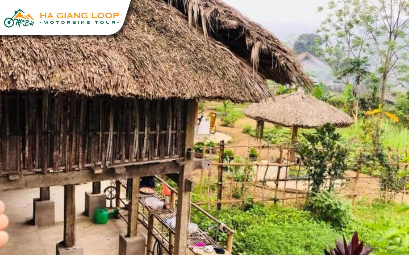Traditional Tay house and quiet village stay in Quan Ba
