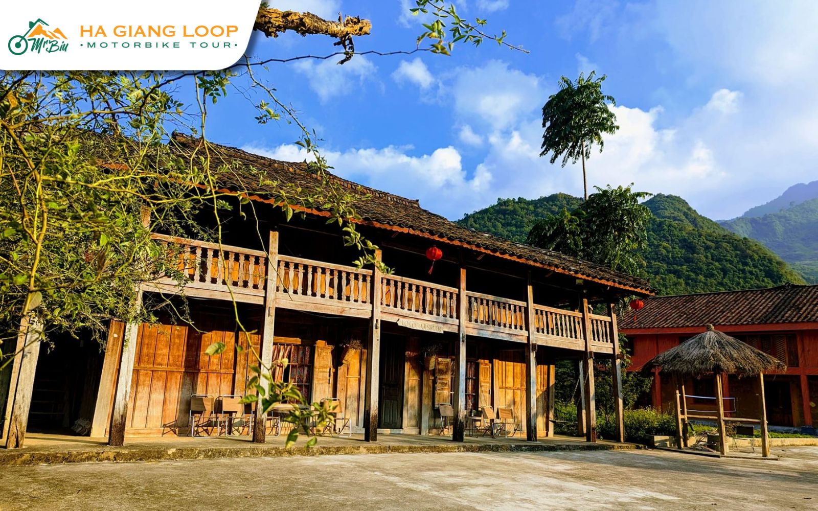 Cafe and guesthouse in the center of Meo Vac