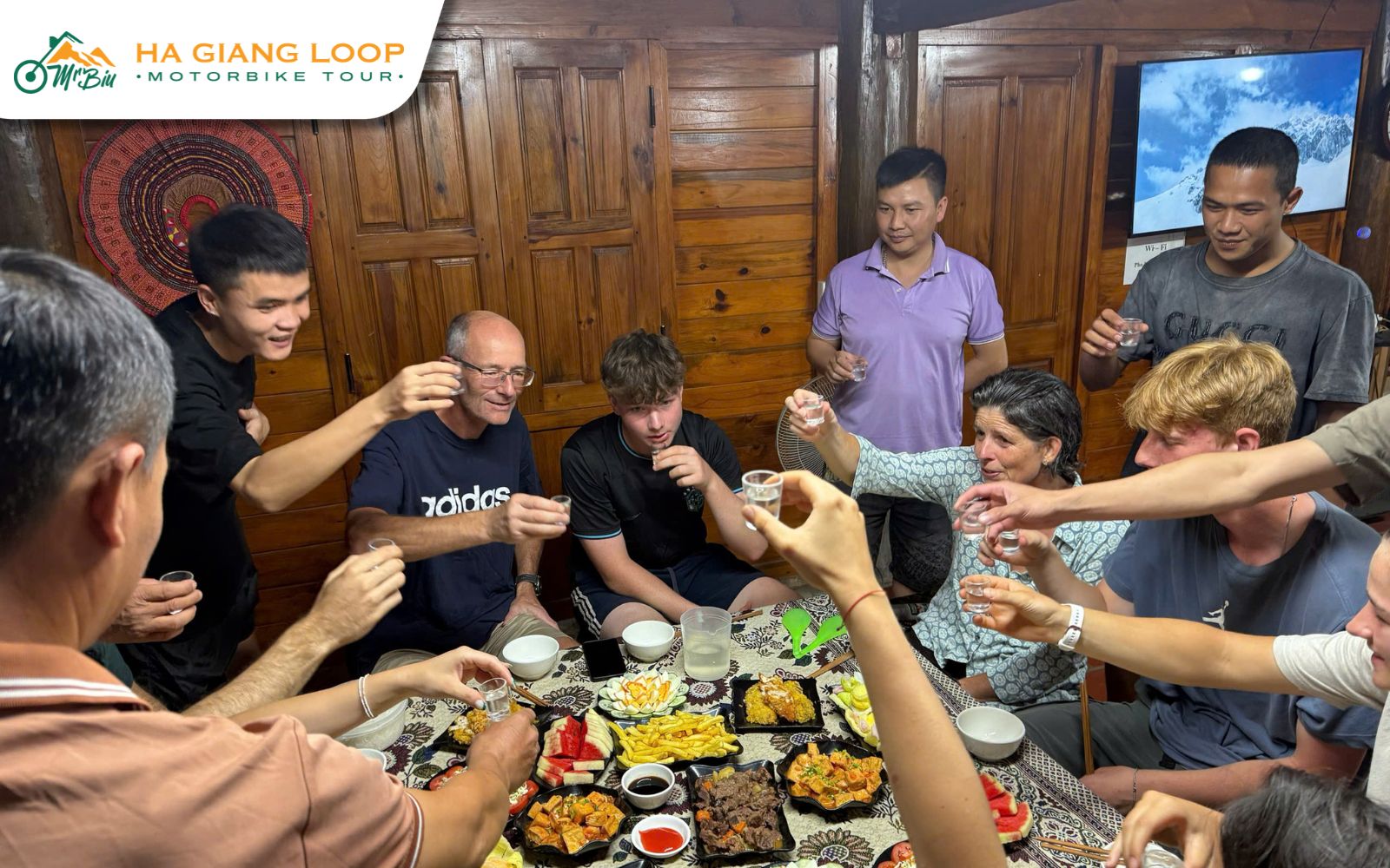 Meeting the local ethnic Hmong, Tay, and Dao