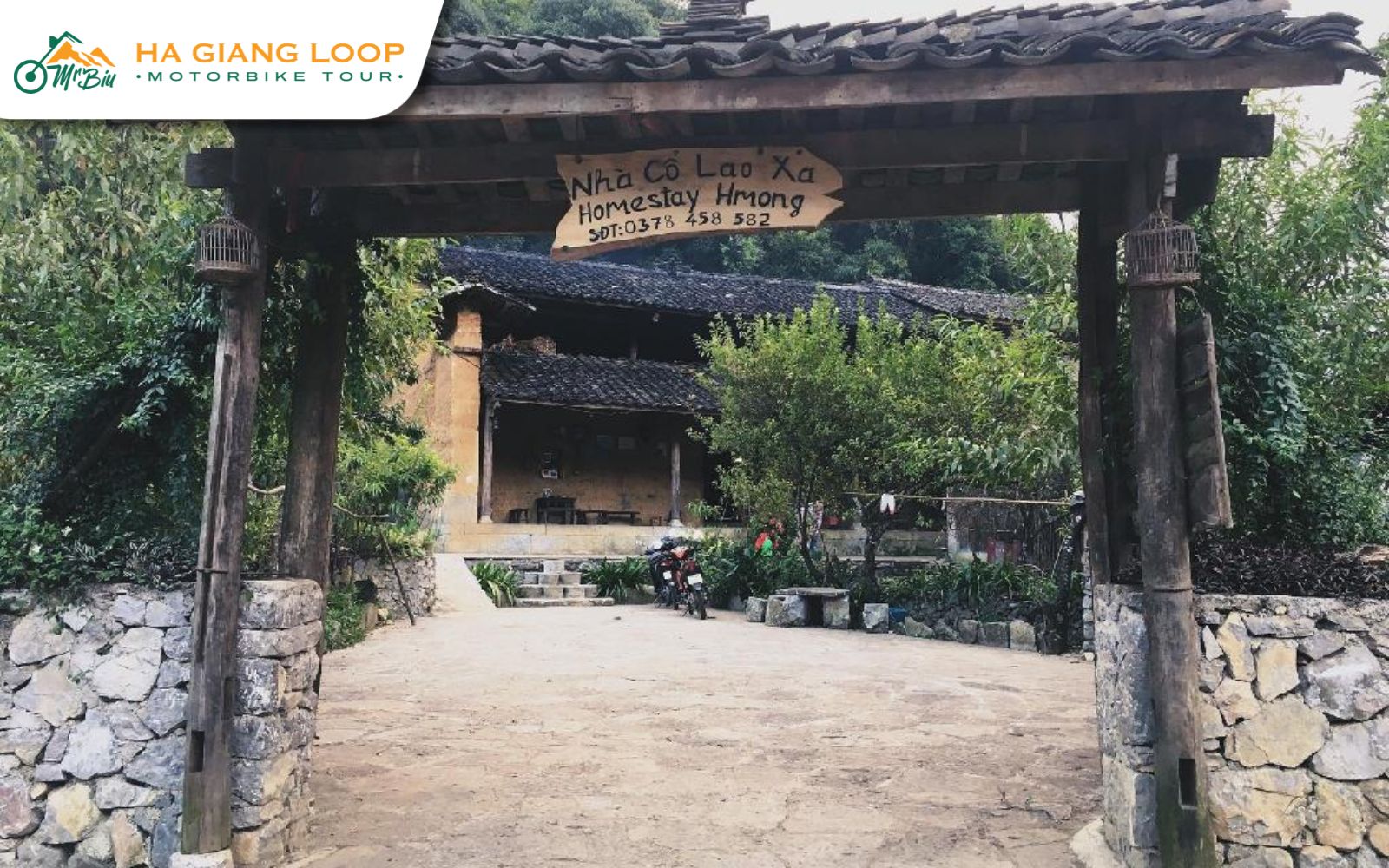 Convenient overnight stop on the homestay Ha Giang loop