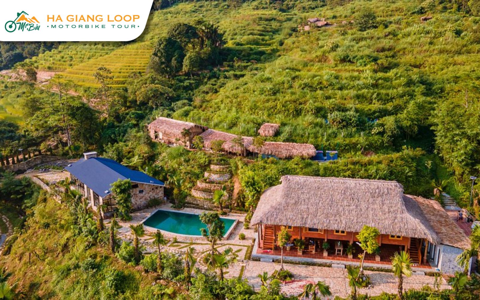 Riverside eco-lodge and best homestay in Ha Giang near the loop start