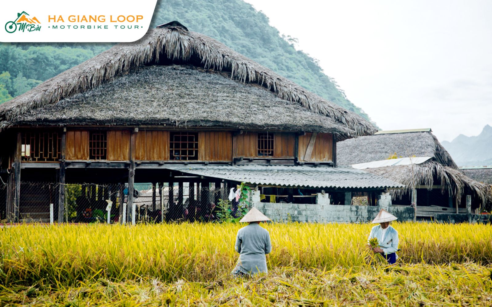 Traditional Tay village house in Ha Giang