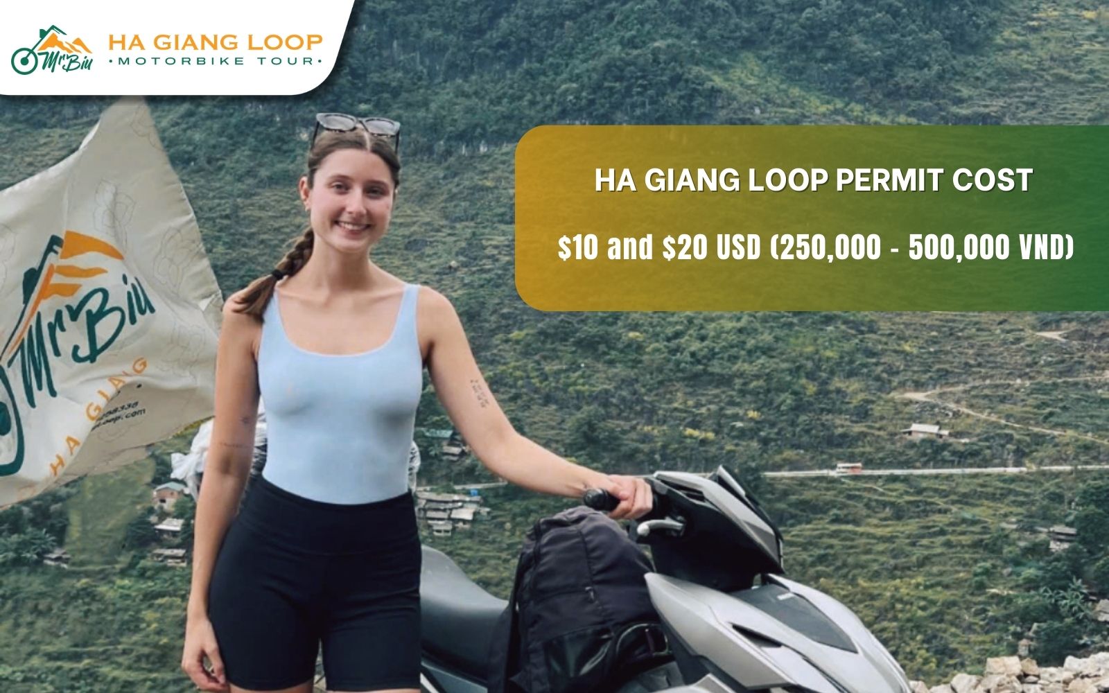 How much does the Ha Giang Loop permit cost