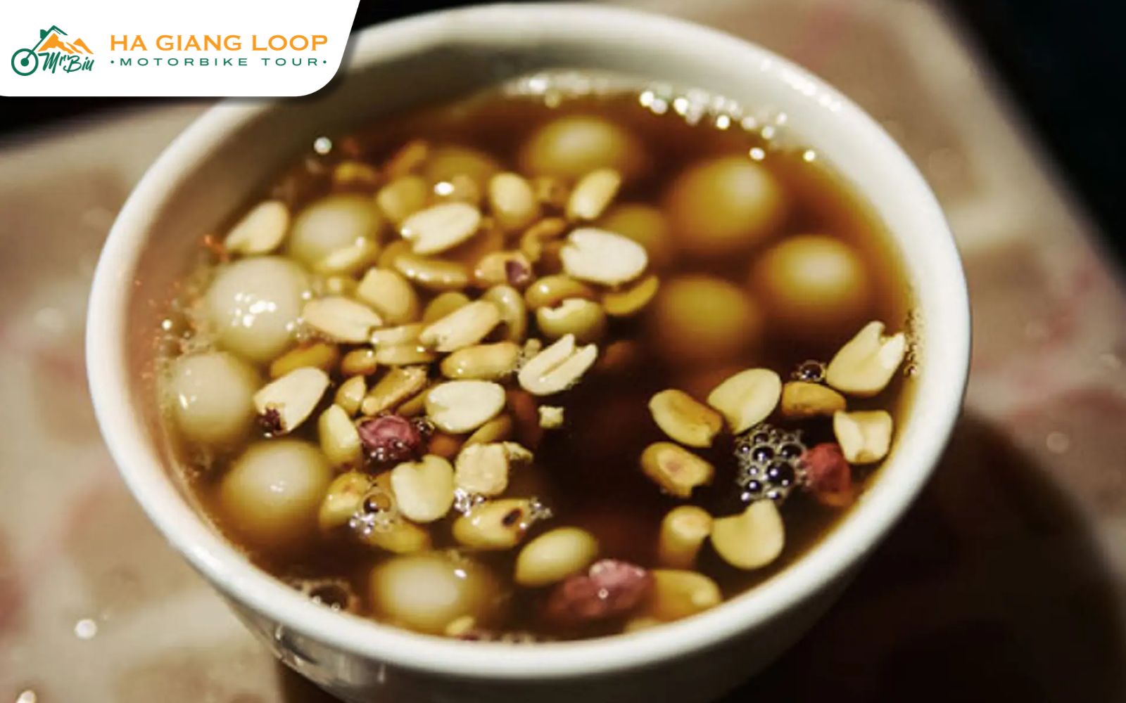 Thang Den is a sweet dessert in Ha Giang Loop cuisine