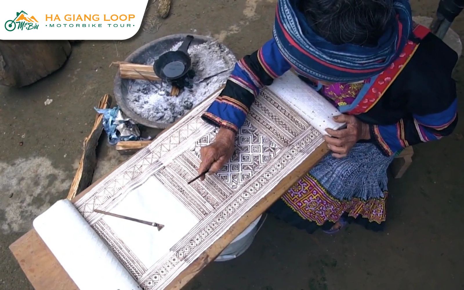 Discovering the meticulous 41-step weaving process