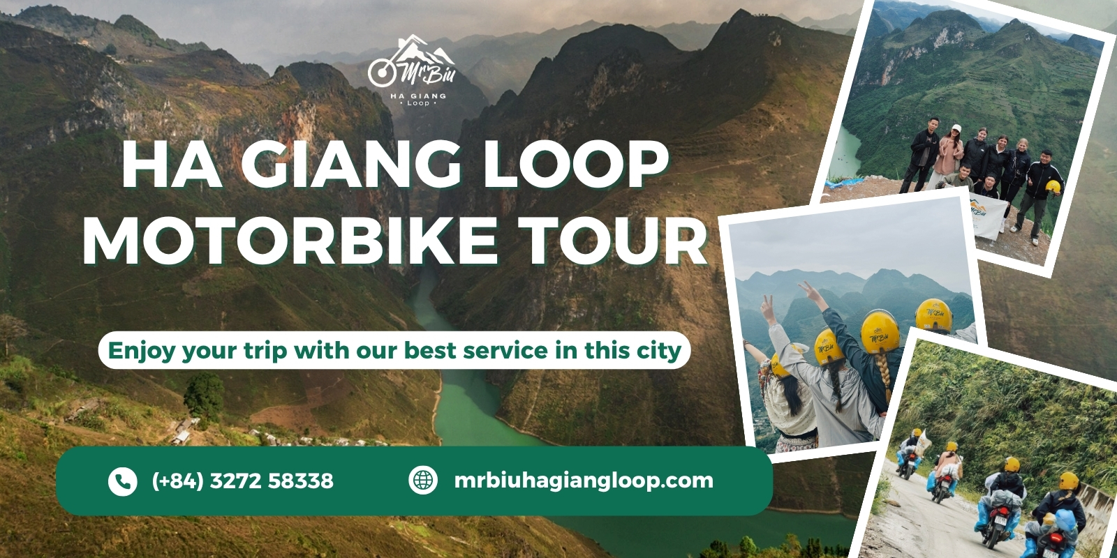 Experience Pho Cao Market Gently on a Ha Giang Motorbike Journey with Mr.Biu