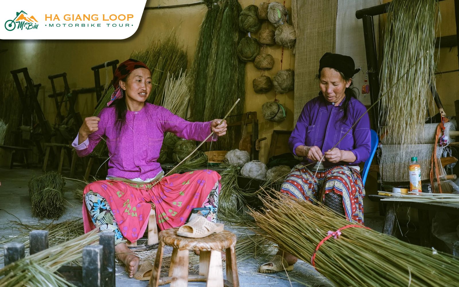 Lung Tam linen village phtoo