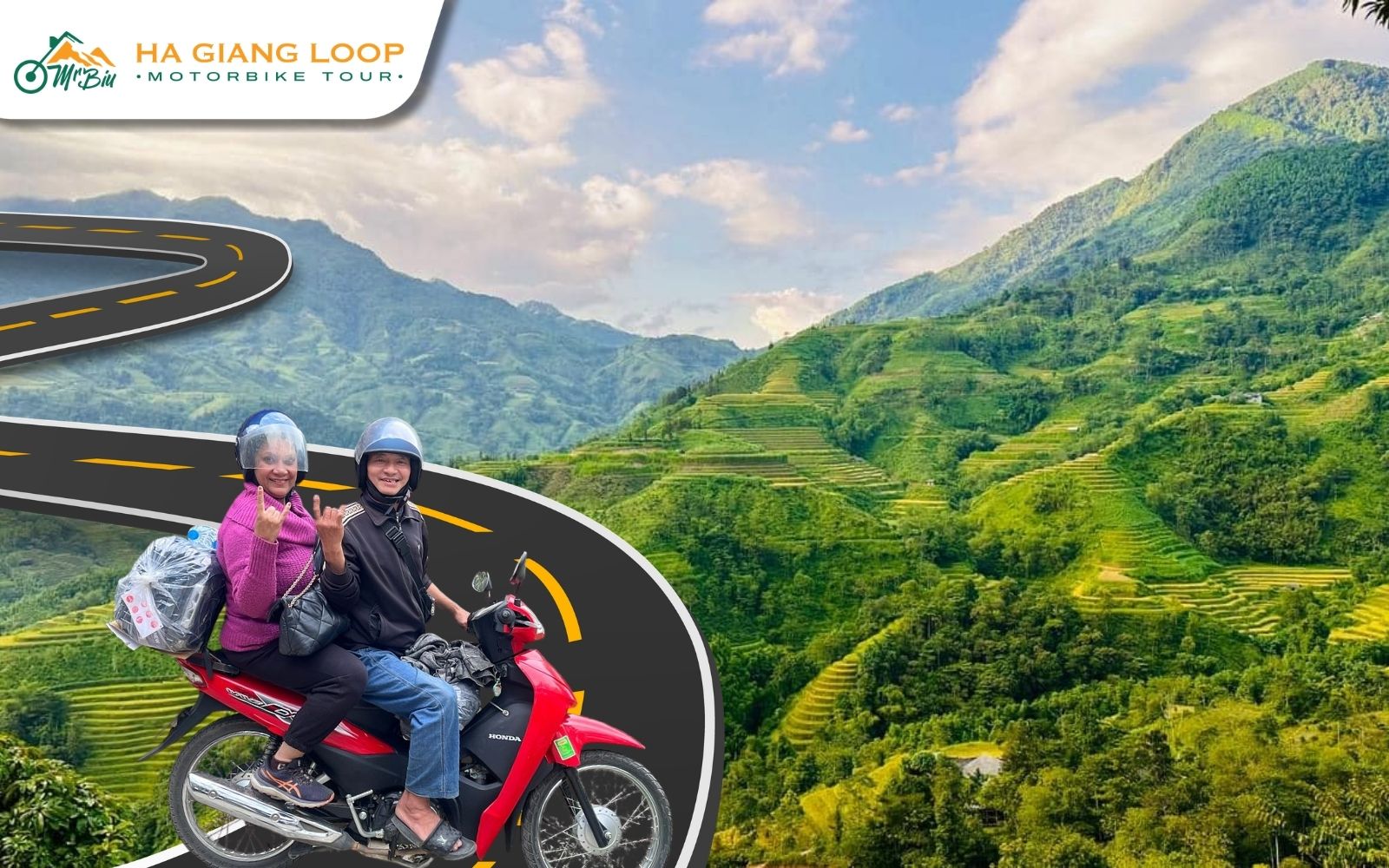 How to get to Hoang Su Phi terraced rice fields