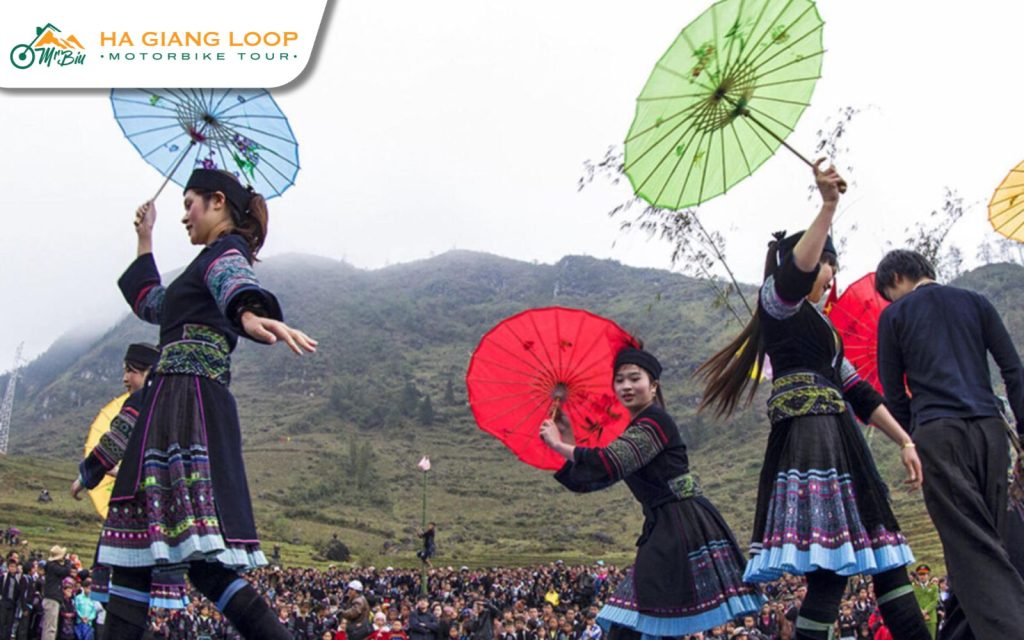 Ethnic communities gathering at the Khau Vai Love Market festi
