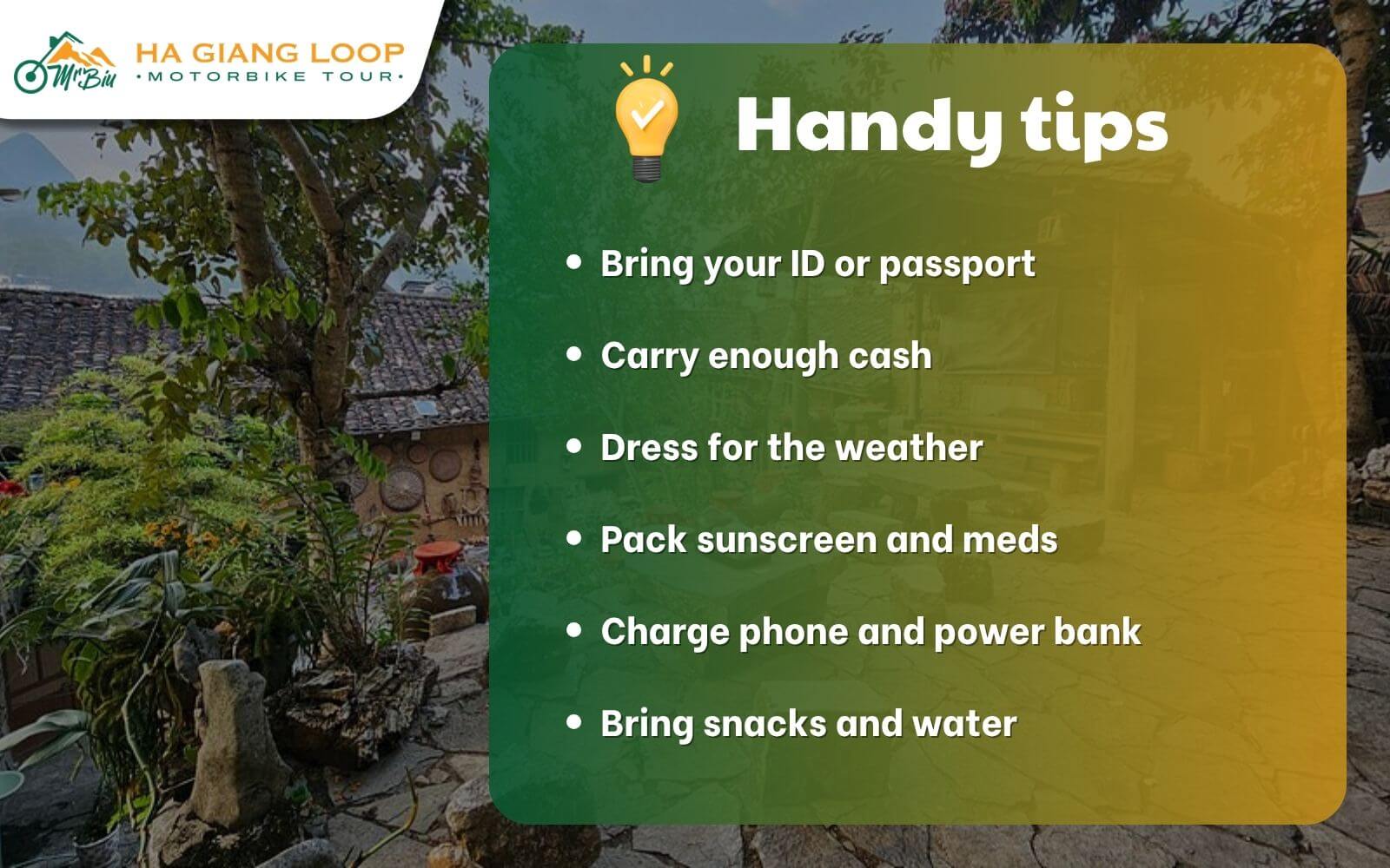Handy tips for a smooth trip to Dong Van
