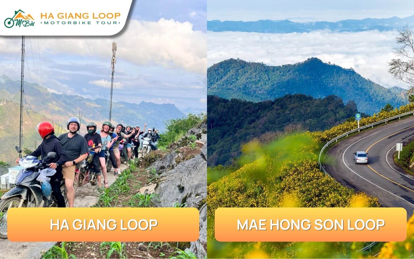 Which loop is harder to ride
