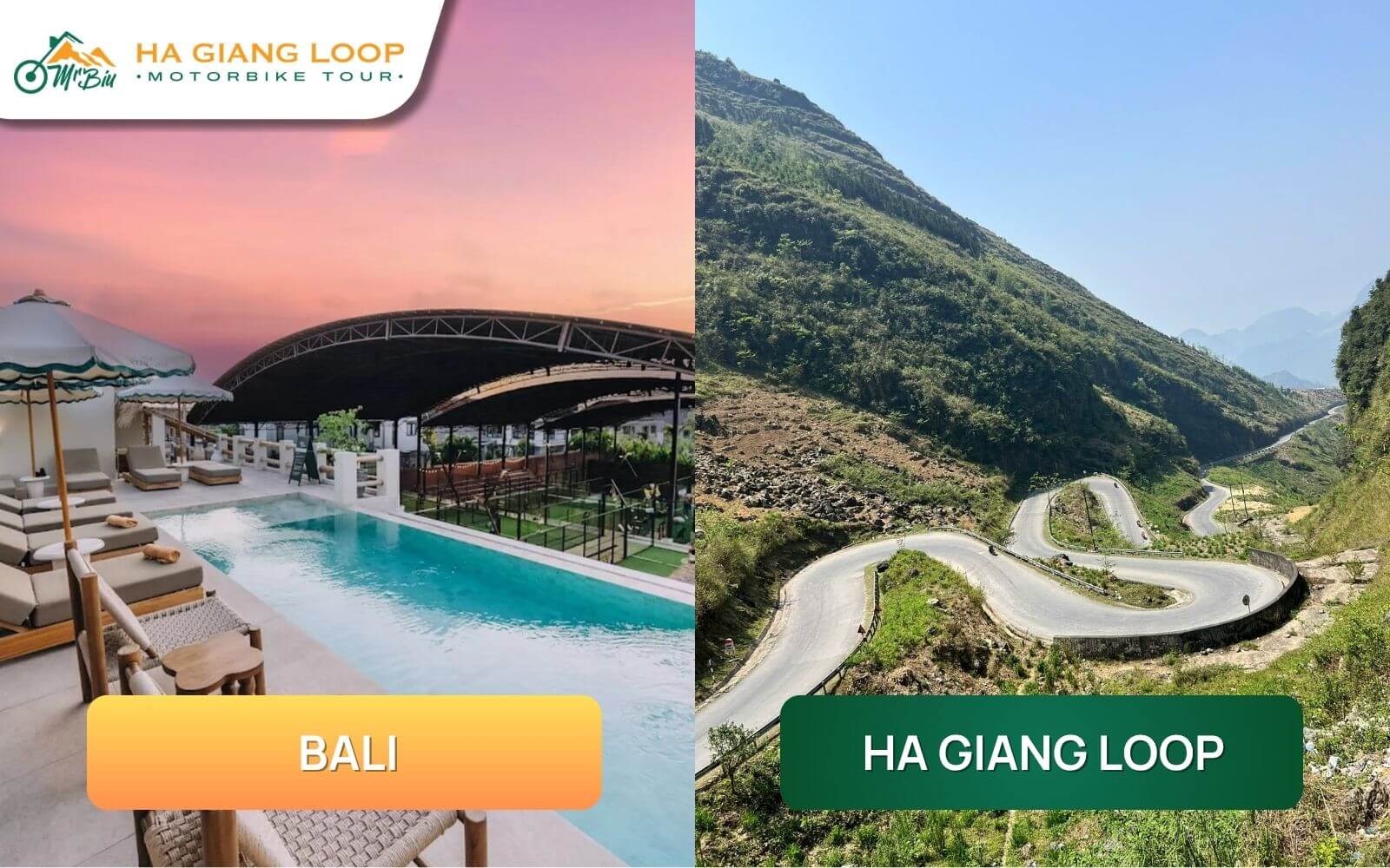 Which trip feels more mentally relaxing
