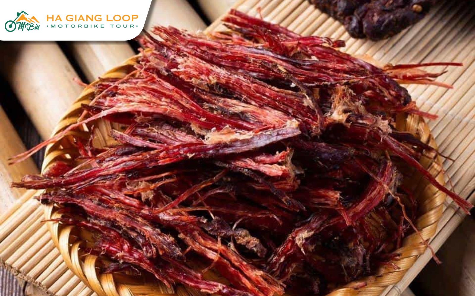 Tender meat with a smoky aroma, preserved using traditional methods